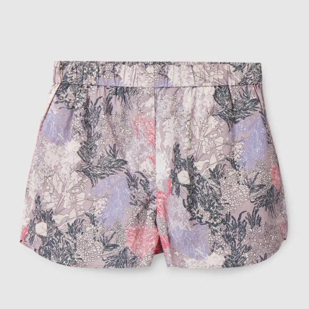 COS 100% Cotton Lilac Shorts